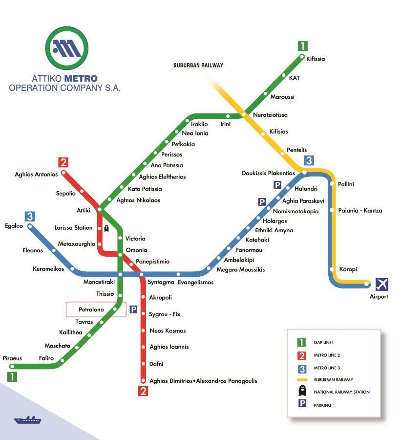 D16 Athens Apartment - 5' Mins To Petralona Metro Luaran gambar